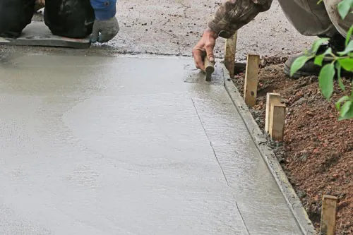 Finishing the Concrete