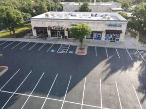 Parking lot repair in Austin, TX