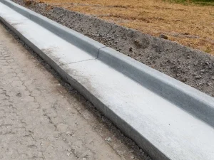 concrete curbs