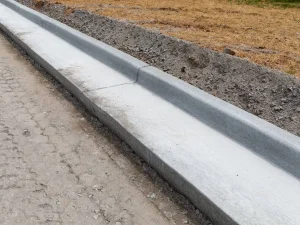 concrete curbs