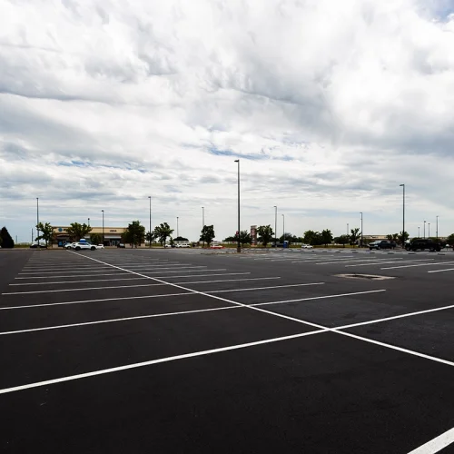 Target parking lot revamp