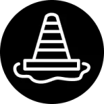 Patching and Pothole repair icon, gray
