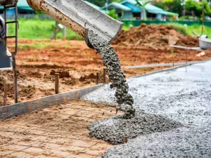 concrete pouring